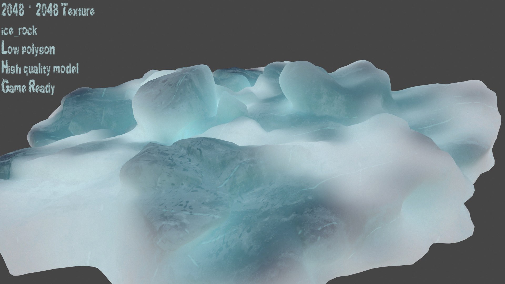 3D snow frozen model - TurboSquid 1160110
