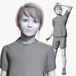 Free Rigged 3D Girl Character  Game  Animation Ready