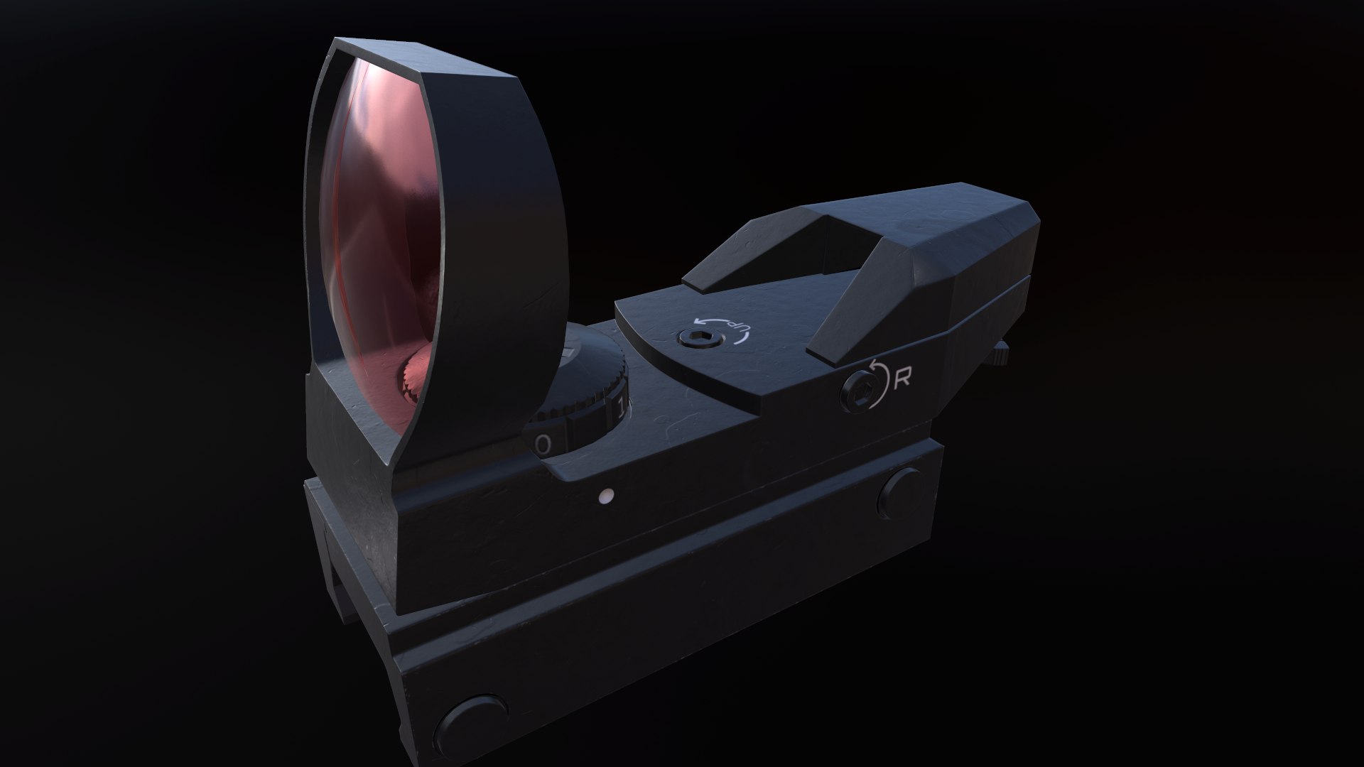 Reflex Scope 3D Model - TurboSquid 1319203
