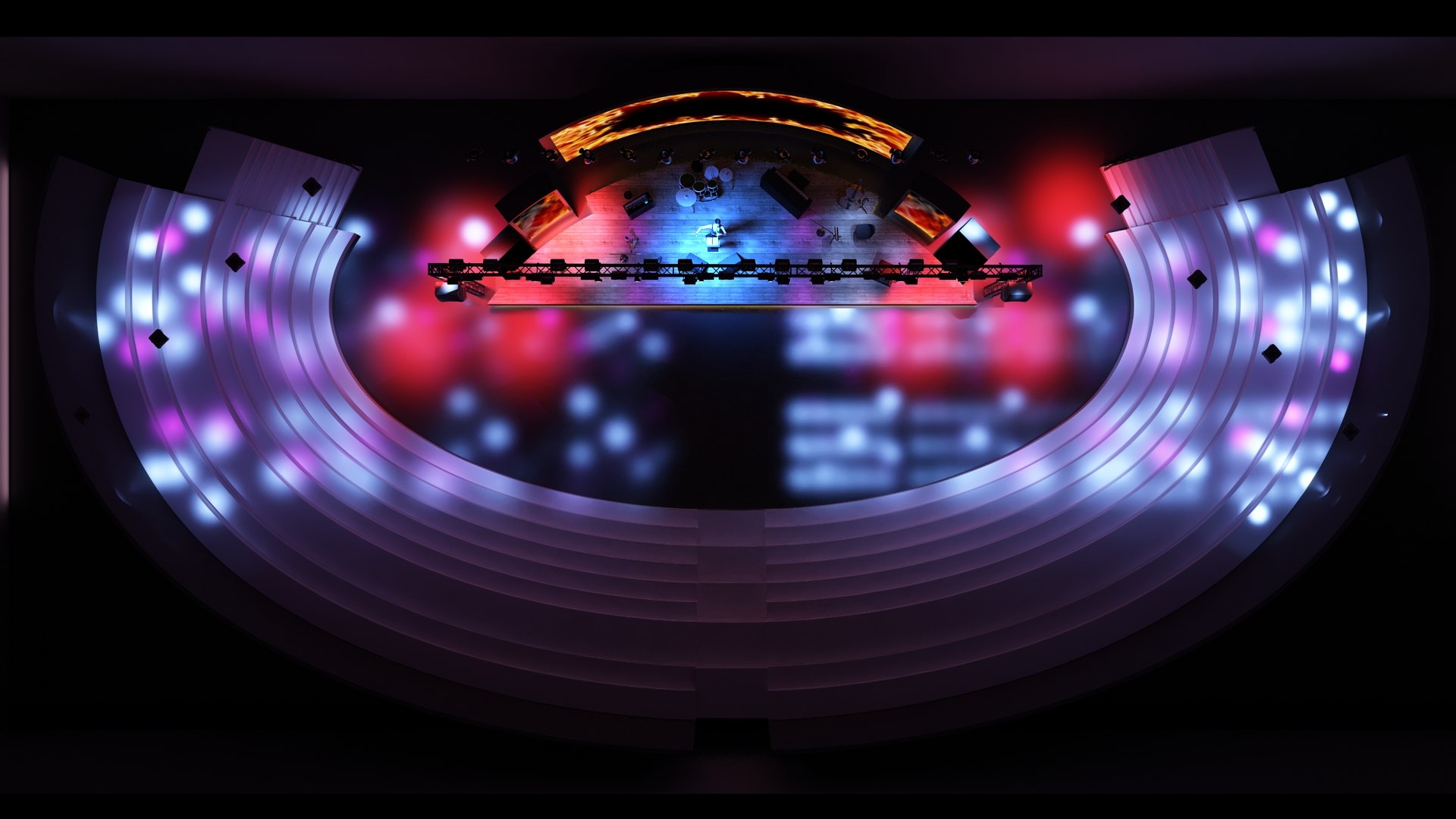 Concert Stage Model - TurboSquid 1790910