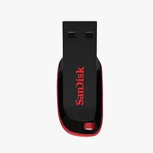 Digital Elegance Exquisite 3D Pendrive Model for Your Creative Vision