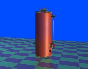 Hot Water Boiler 3L 3D model - TurboSquid 2006746