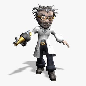 rigged character 3d max