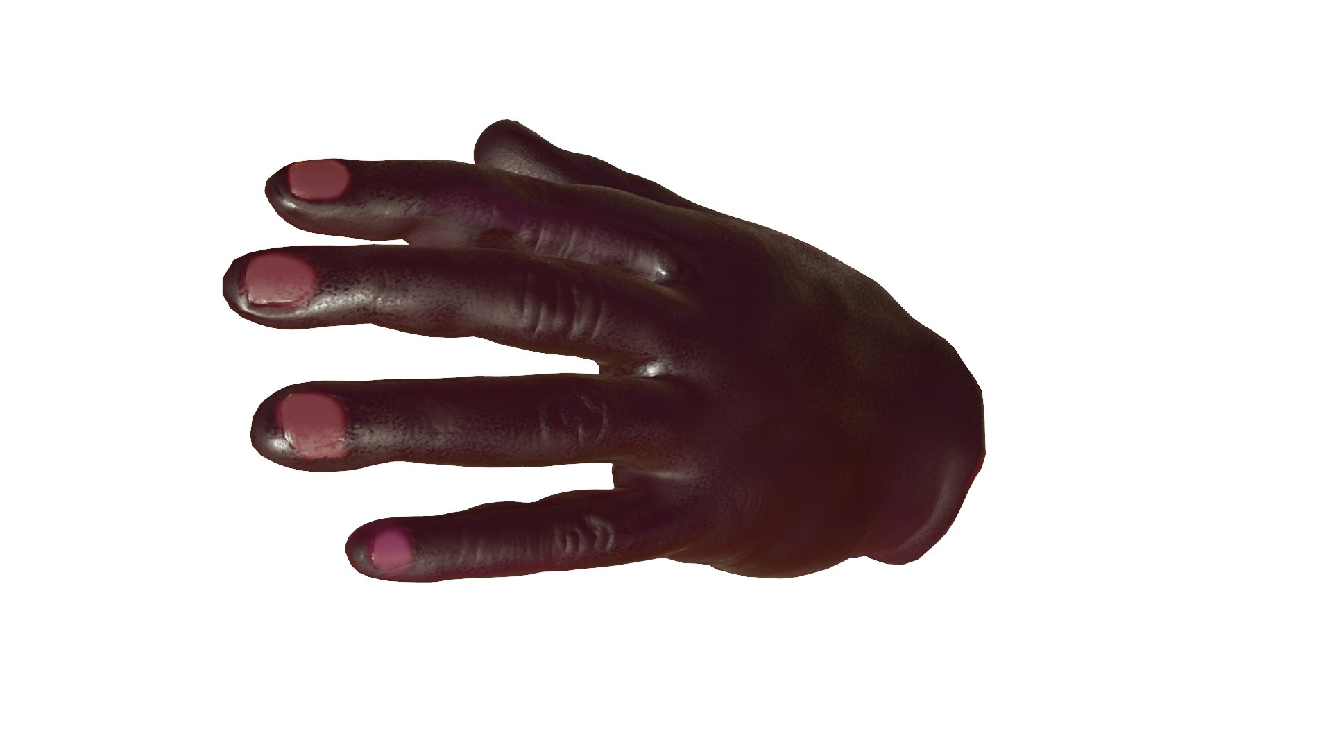 Black Hand Animated 3D Model - TurboSquid 2287384