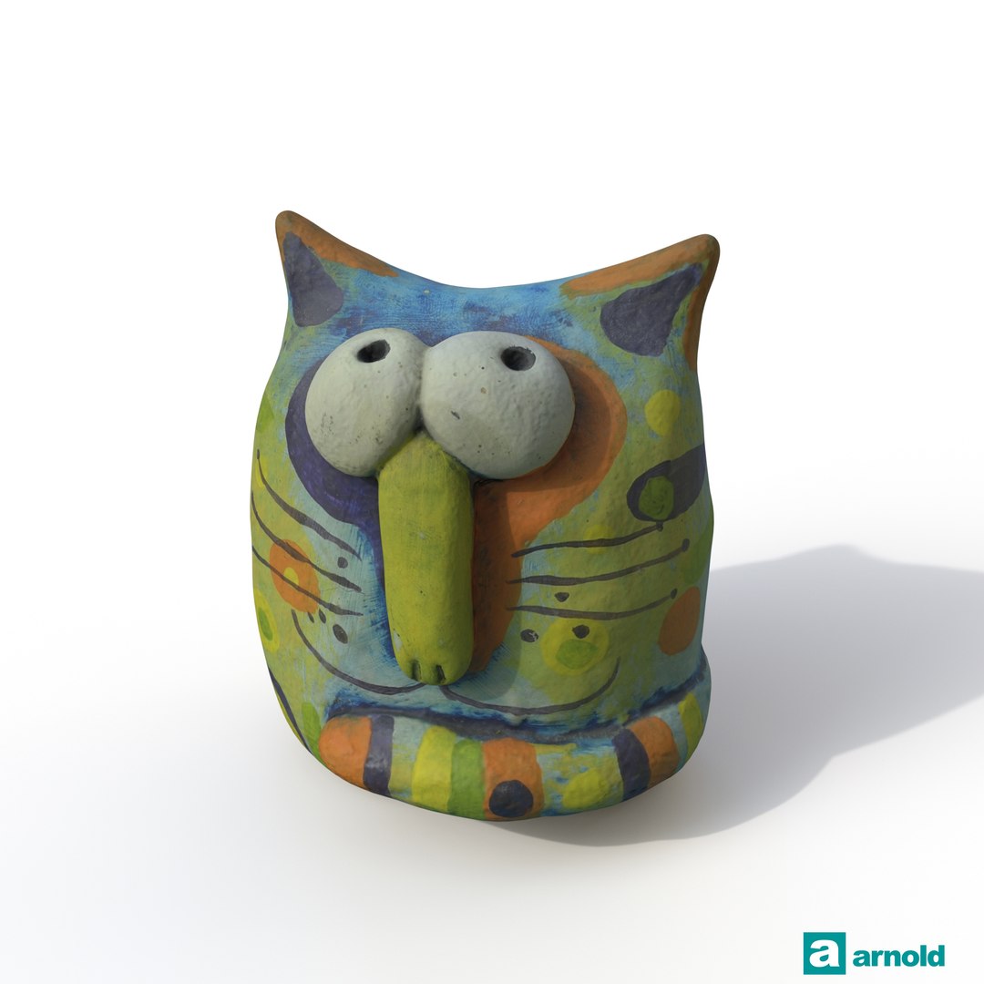 Statuette Cat Model - TurboSquid 1214867