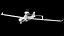 3D EMT Luna X 2000 UAV UAS Drone PBR model