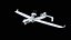 3D EMT Luna X 2000 UAV UAS Drone PBR model