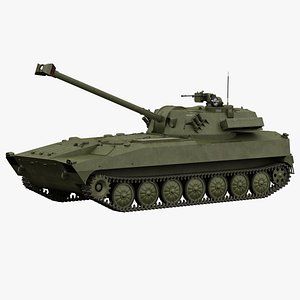 2s34 hosta artillery model