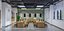 Modern Makerspace Classroom with Workbench Rows