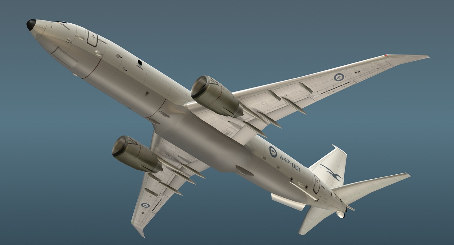 3D poseidon royal australian air force TurboSquid 1359172