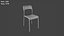 Pacote de cadeiras Low Poly