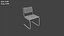 Pacote de cadeiras Low Poly