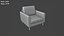 Pacote de cadeiras Low Poly