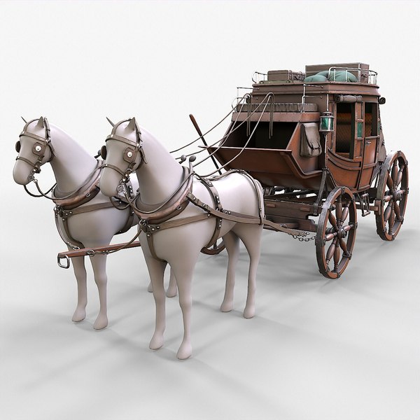 駅馬車3Dモデル - TurboSquid 1814500