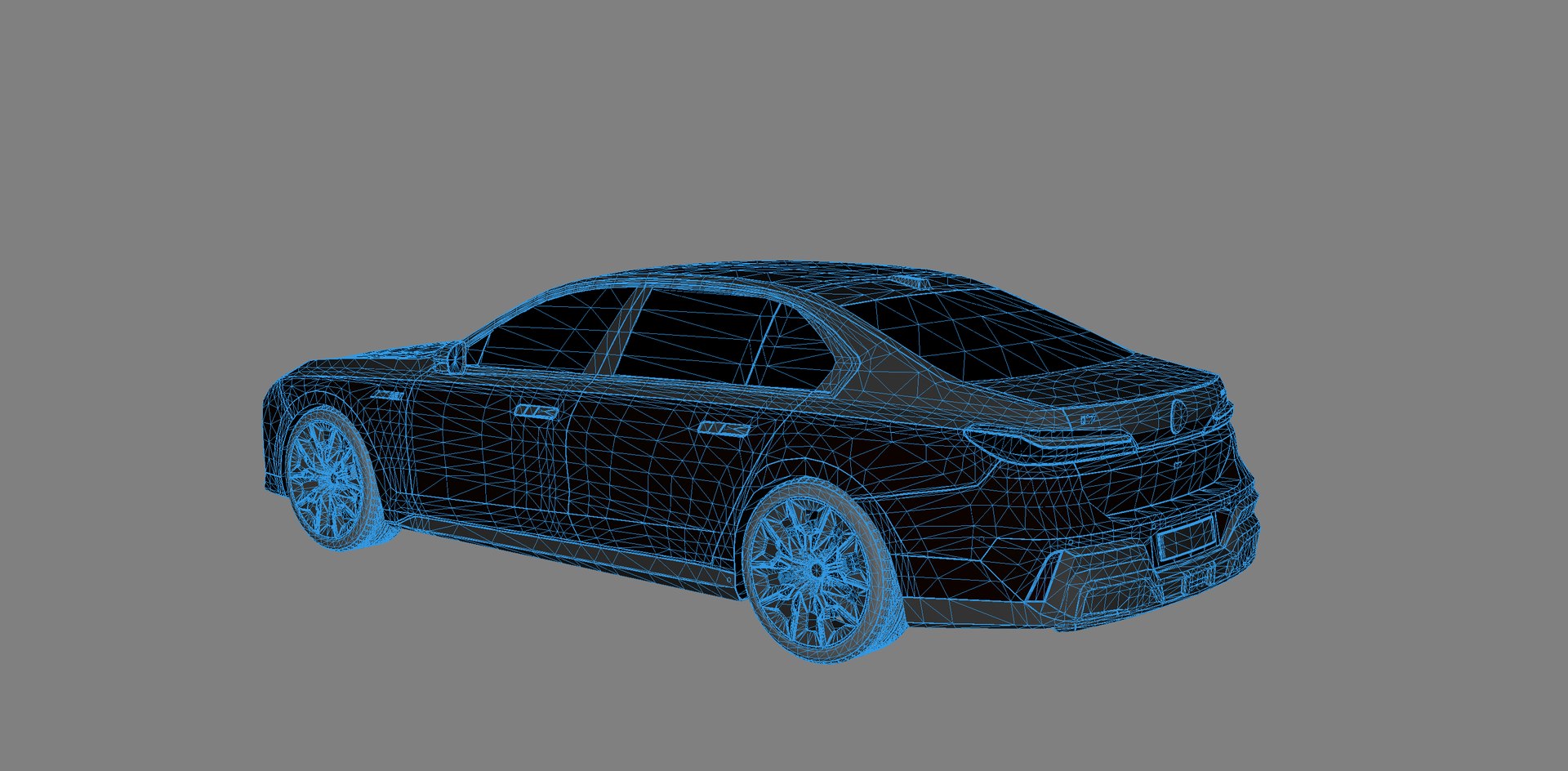 BMW I7 M70 Xdrive 2025 LIMOUSINE Engine Electric 3D Model - TurboSquid ...