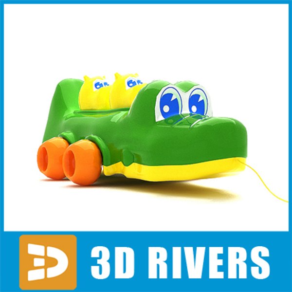 3D модель Игрушечный крокодил от 3DRivers - TurboSquid 447785