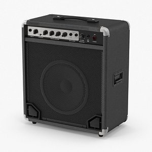 bass amplifier 3d max