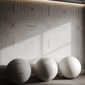 Wallpaper 14 3D model