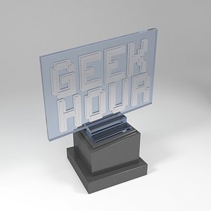 3D trophie model