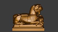 Griphon-sculpture