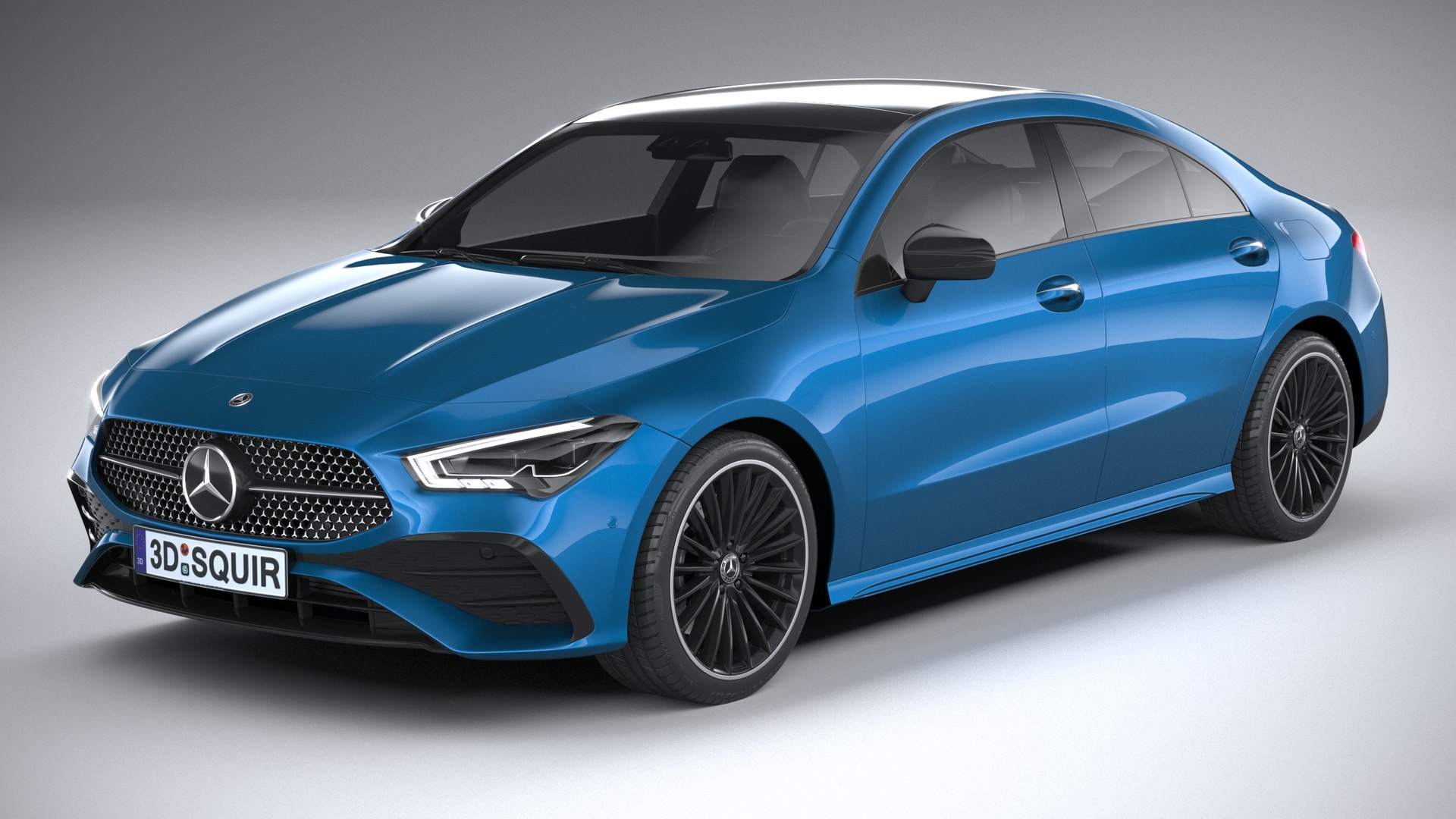 MercedesBenz CLA 2024 3D Model TurboSquid 2032687