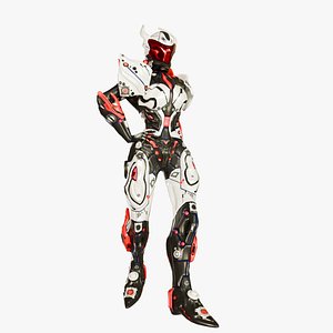 Low Poly Cyborg - Luminexa