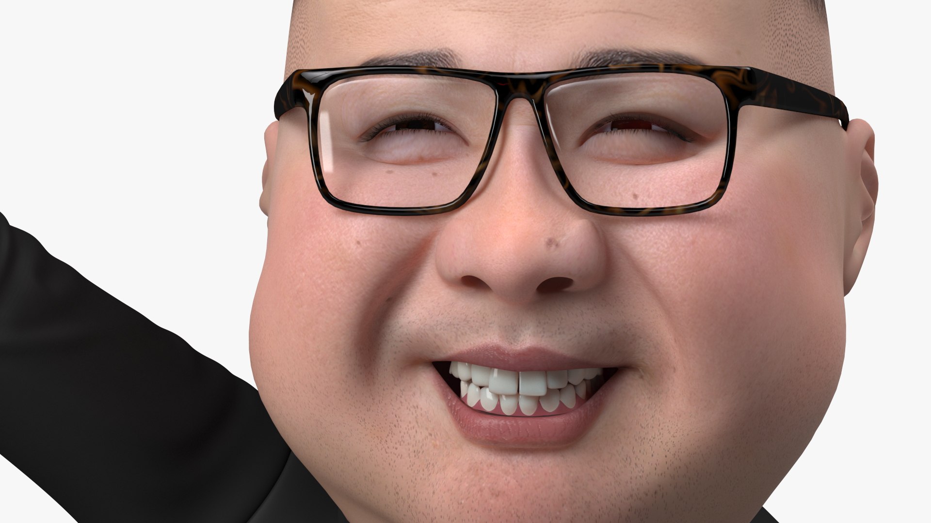 Cartoon Kim Jong Un Waving his Hand 3D https://p.turbosquid.com/ts-thumb/Il/oCEPi9/SR/cartoonkimjongunwavinghishandvray3dmodel010/jpg/1643020850/1920x1080/fit_q87/0df7818f24a751a598d384c5c675f0828a2cf264/cartoonkimjongunwavinghishandvray3dmodel010.jpg