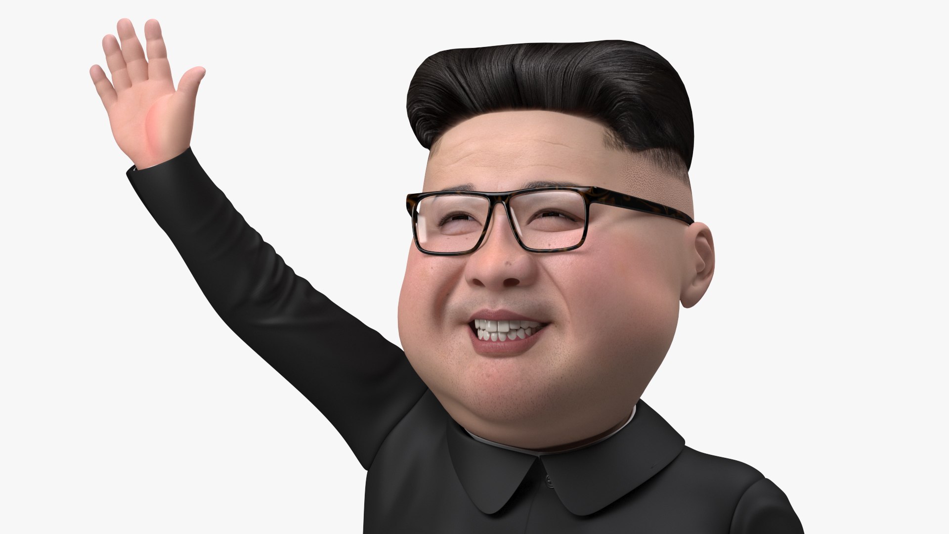 Cartoon Kim Jong Un Waving his Hand 3D https://p.turbosquid.com/ts-thumb/Il/oCEPi9/Yl/cartoonkimjongunwavinghishandvray3dmodel008/jpg/1643020844/1920x1080/fit_q87/b4559f4b692eaeb36b235250b9b27c5255cae4b1/cartoonkimjongunwavinghishandvray3dmodel008.jpg