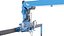 Mobile Crane with Operator Seat 3D model