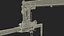 Mobile Crane with Operator Seat 3D model