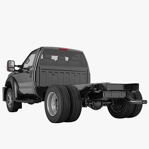 f450 truck chassis 3D model