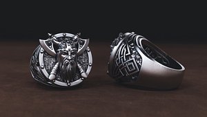Ring warrior viking