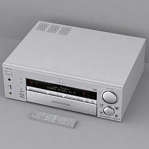 sony av receiver 3d model