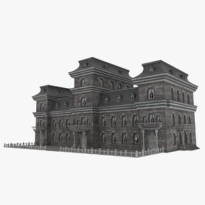 3D Haunted House model