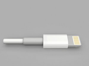 3d apple lightning cable