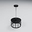 Caged Industrial Pendant - Standard fitting