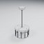 Caged Industrial Pendant - Standard fitting
