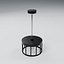Caged Industrial Pendant - Standard fitting