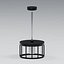 Caged Industrial Pendant - Standard fitting