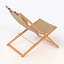 H55 sun lounge chair by Skargaarden