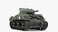 M4 Sherman Combat Tank on Battlefield 3D