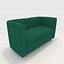 Sofa 2 Seater 5 3D model