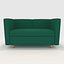 Sofa 2 Seater 5 3D model