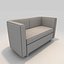 Sofa 2 Seater 5 3D model