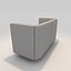 Sofa 2 Seater 5 3D model