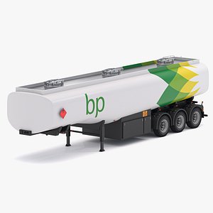 3D BP Fuel Semi Tank Trailer