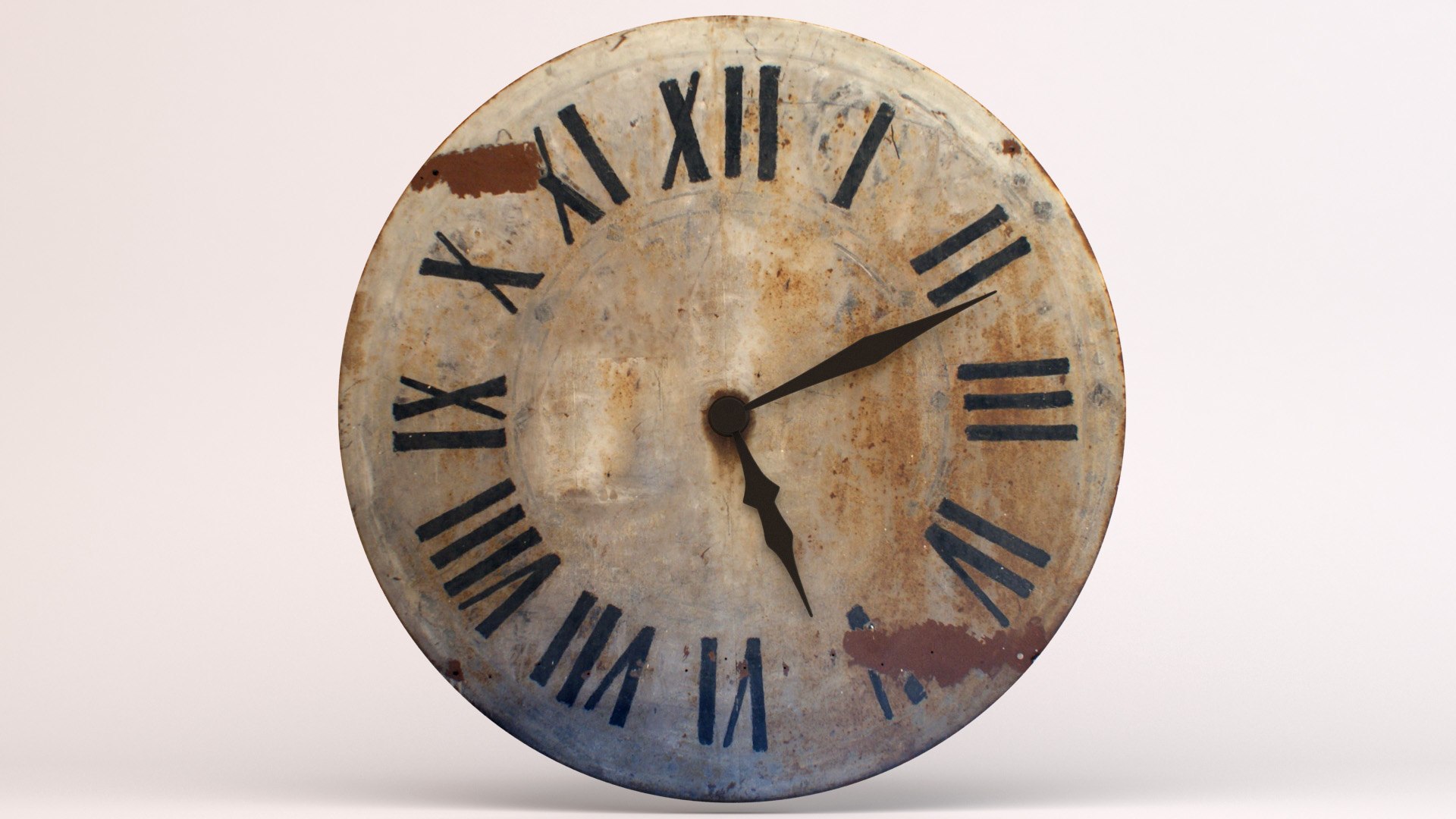 Max Rustic Wall Clock