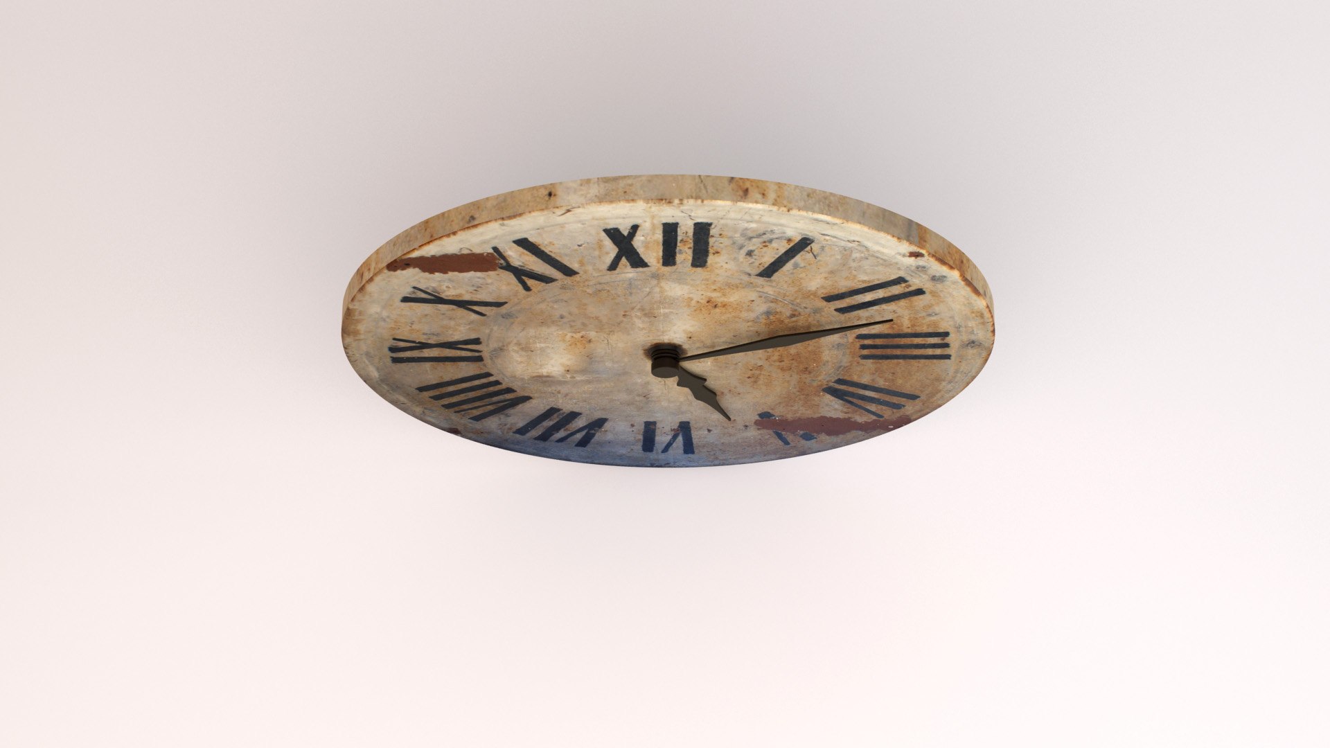 Max Rustic Wall Clock