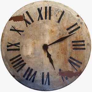 Clock 02 Rustic