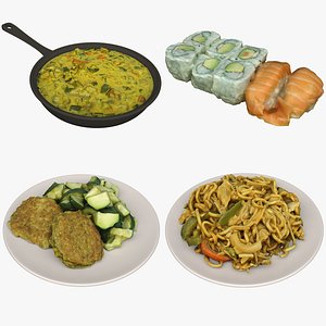 3D Food Collection 26 Mixed model